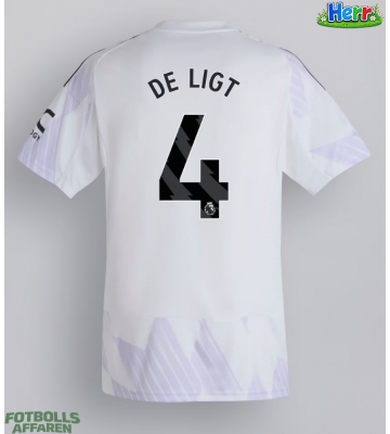 Manchester United Matthijs de Ligt #4 Bortatröja 2025-26 Kortärmad